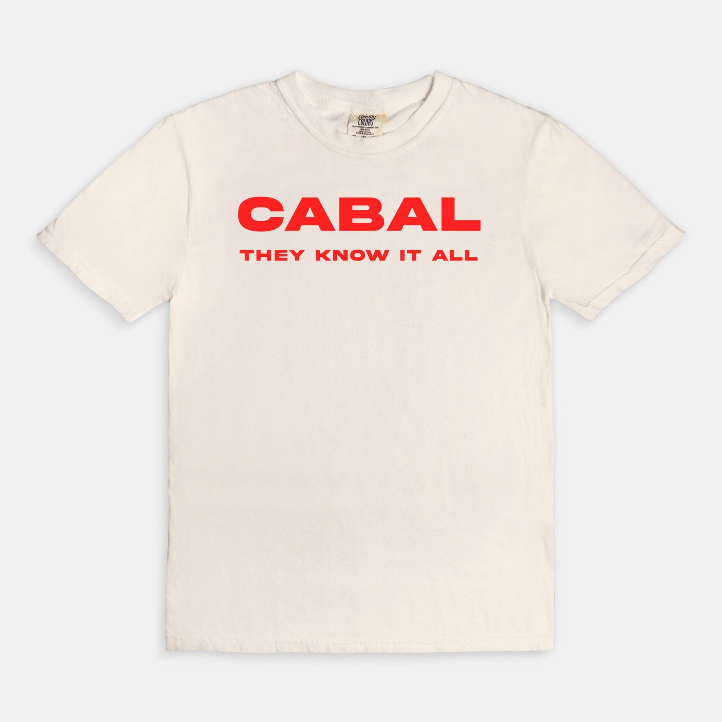 CABAL they know it all - T-shirt
