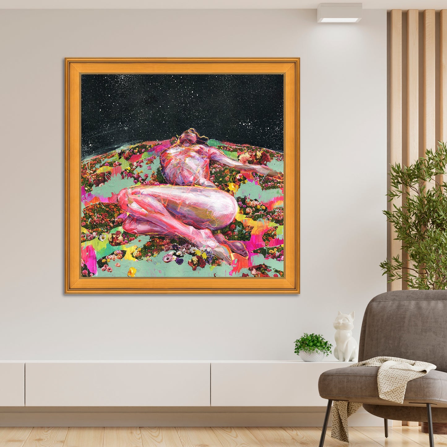Wildflower - 40X40"