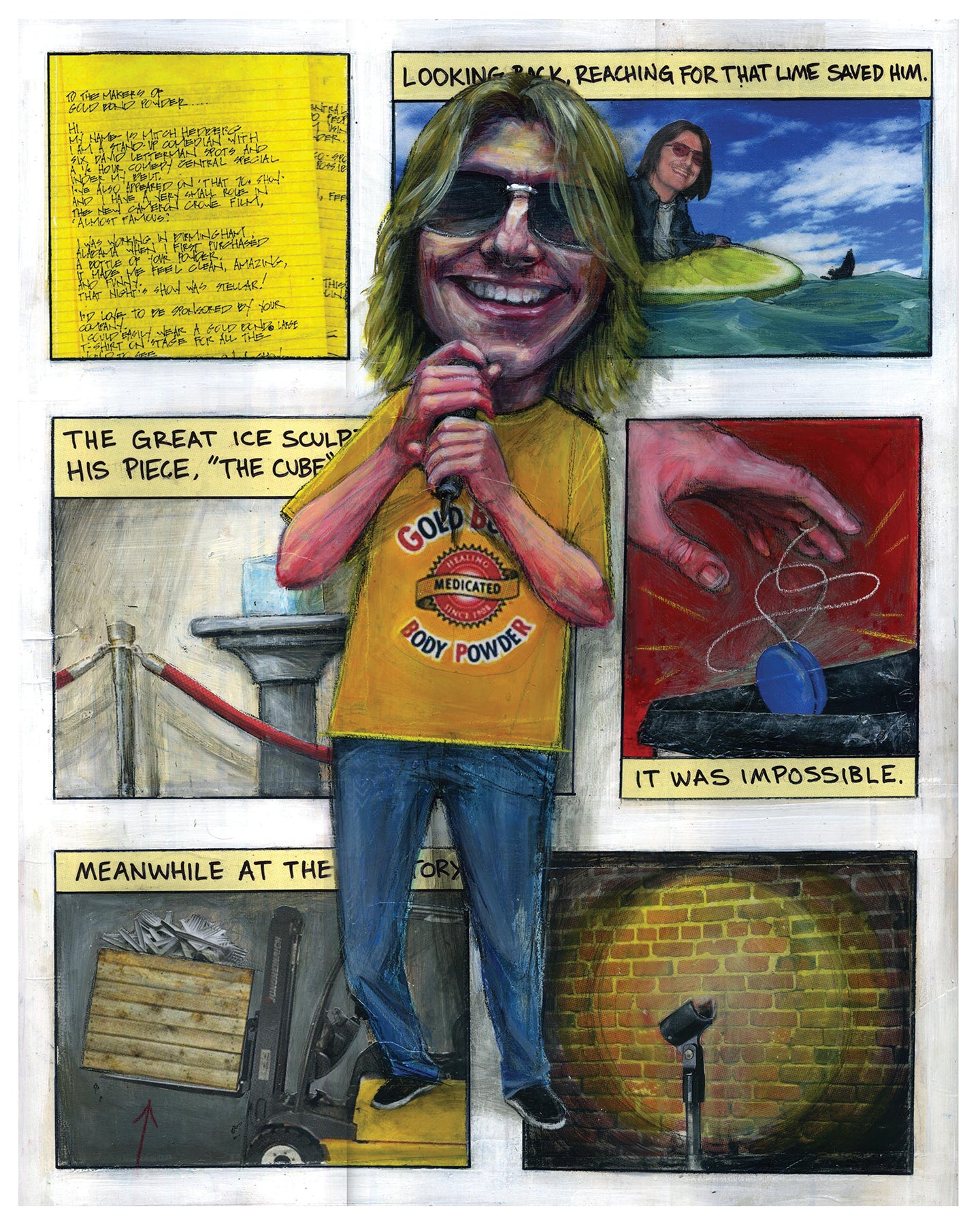 Gold Bond tour {Mitch Hedberg}