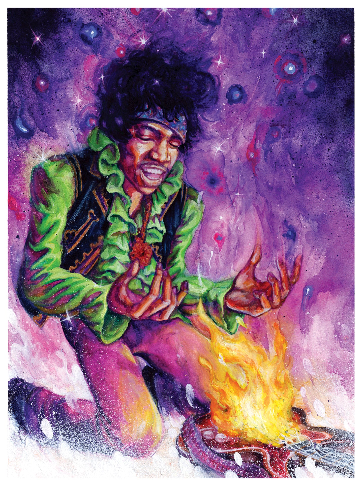 Purple blaze {Jimi Hendrix}