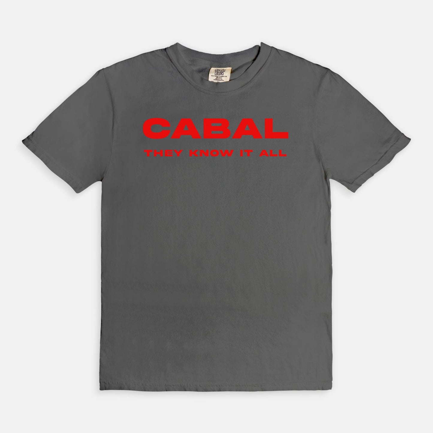 CABAL they know it all - T-shirt