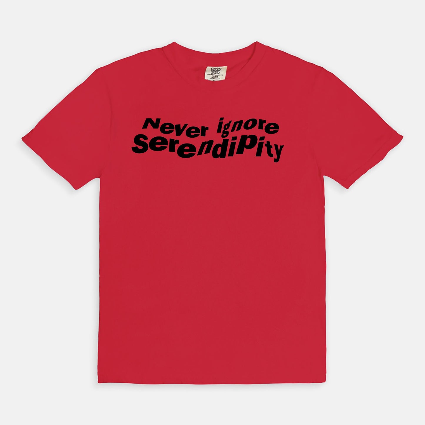 Never ignore serendipity - T-shirt