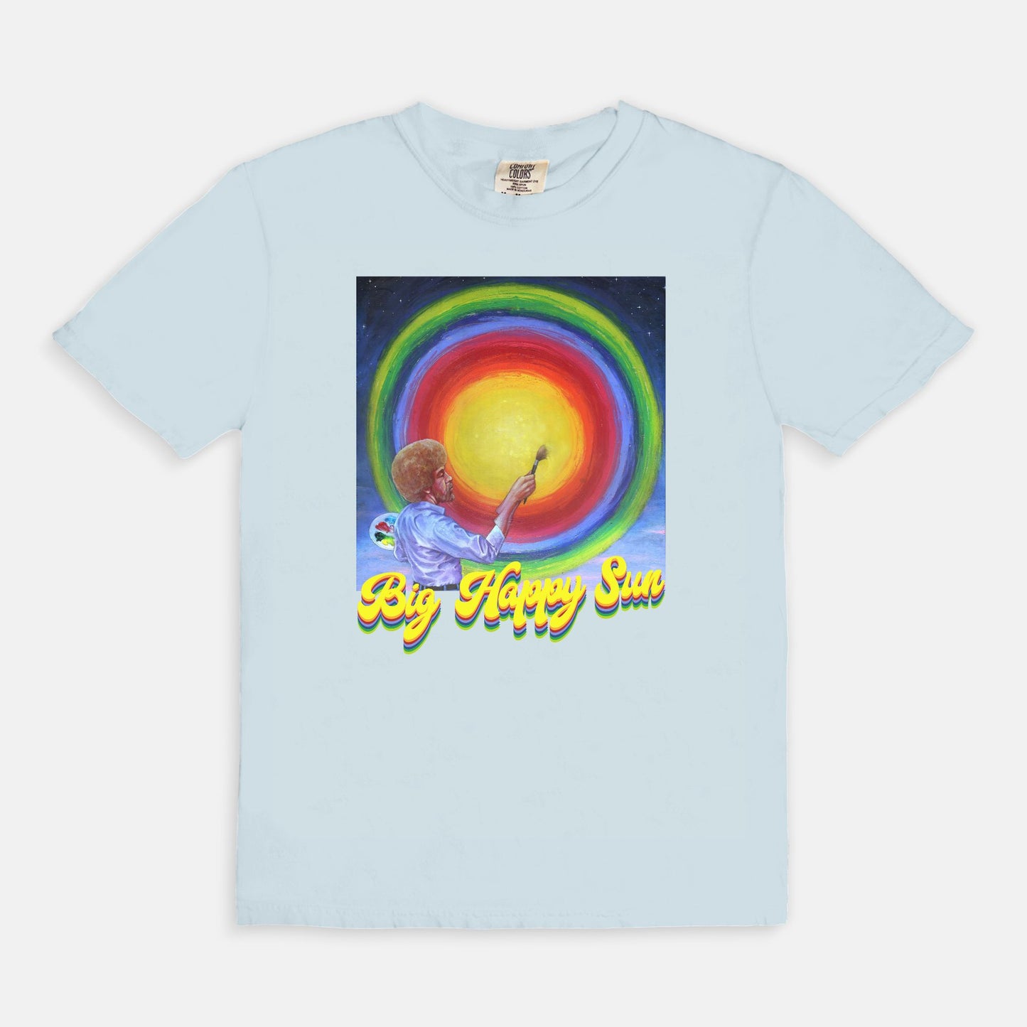 Big Happy Sun { Bob Ross } - T-shirt