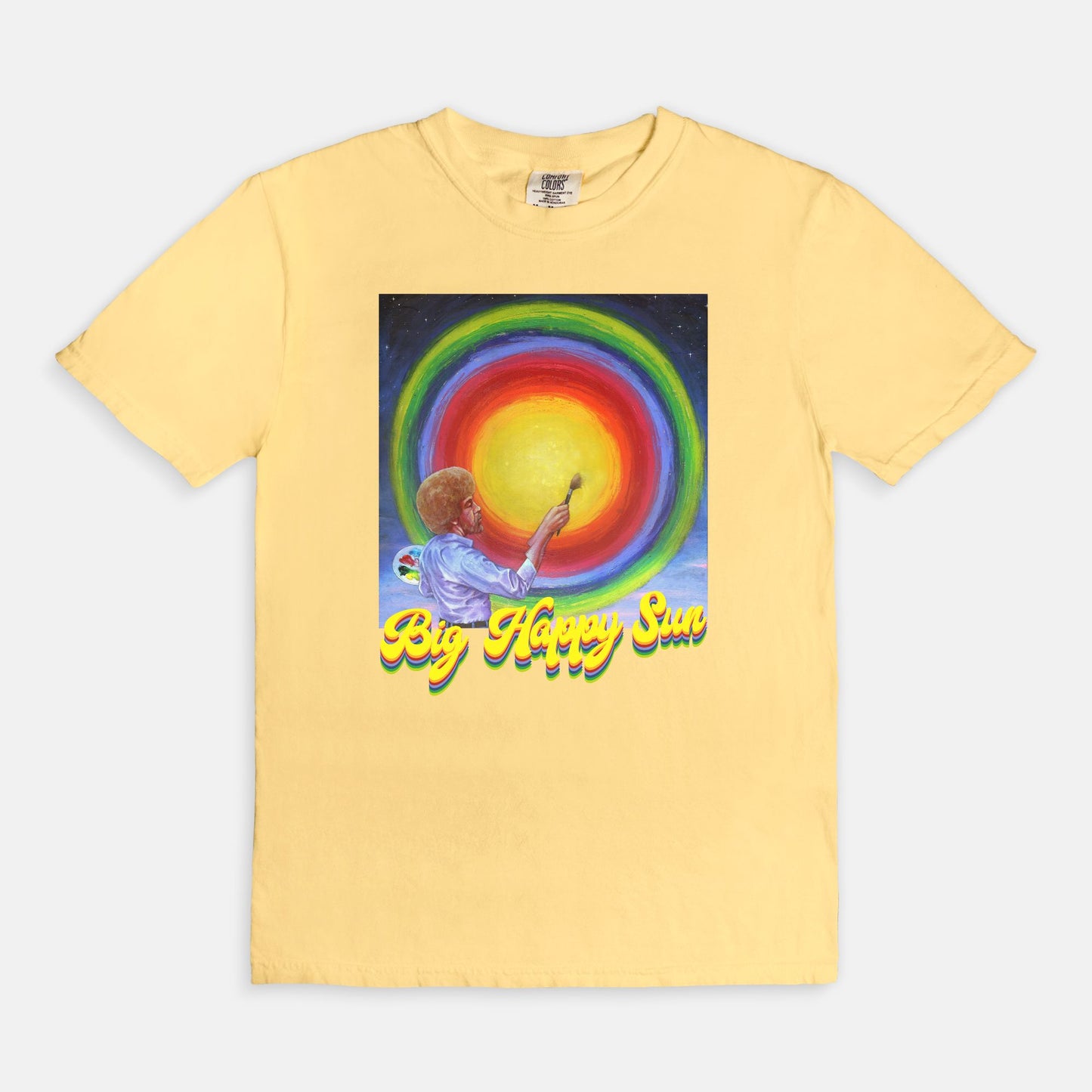 Big Happy Sun { Bob Ross } - T-shirt