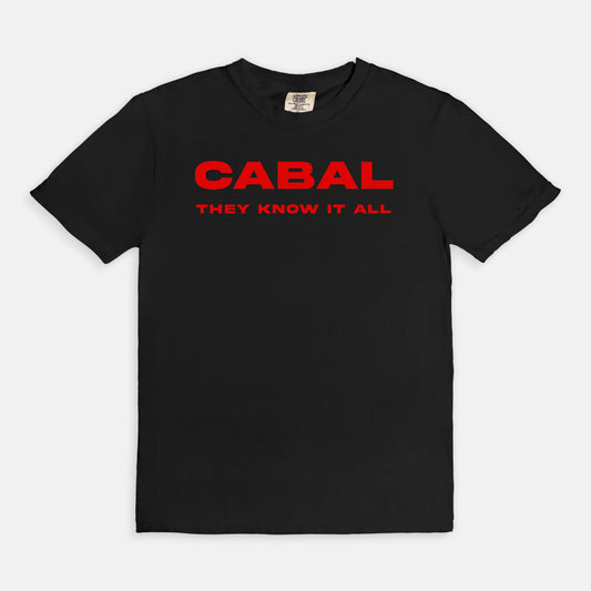 CABAL they know it all - T-shirt