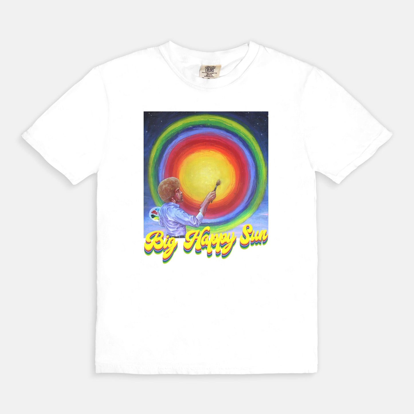 Big Happy Sun { Bob Ross } - T-shirt