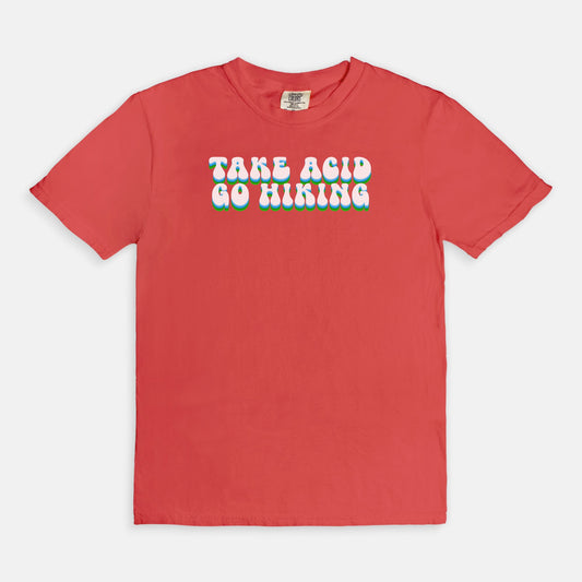 Take Acid Go Hiking {simple} - T-shirt