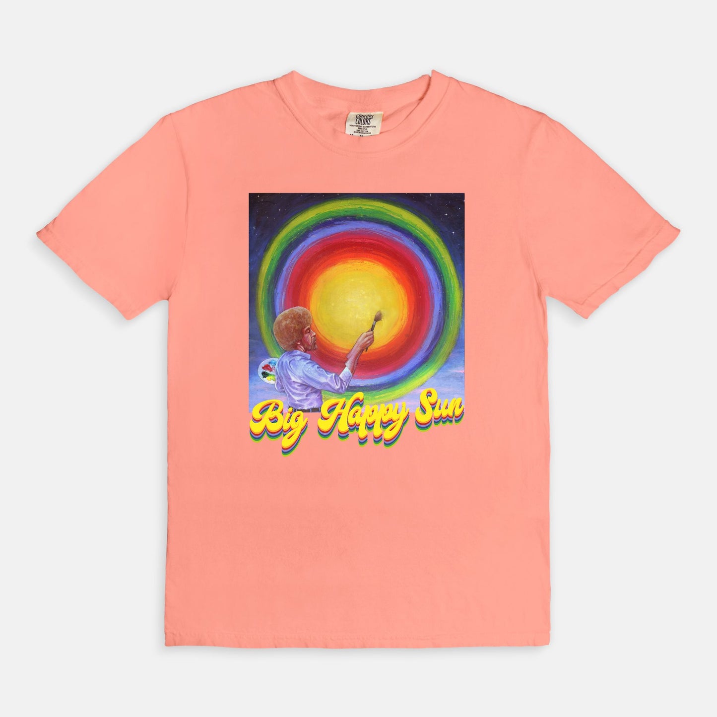 Big Happy Sun { Bob Ross } - T-shirt