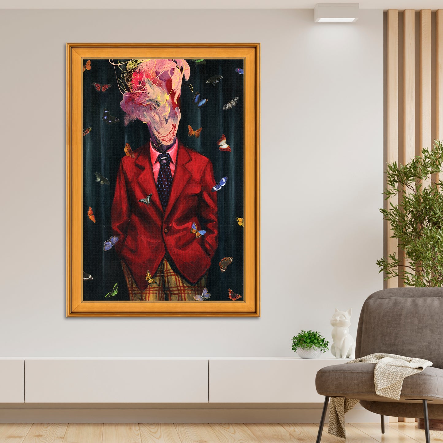 Pretty fly for a shy guy - 32X48"