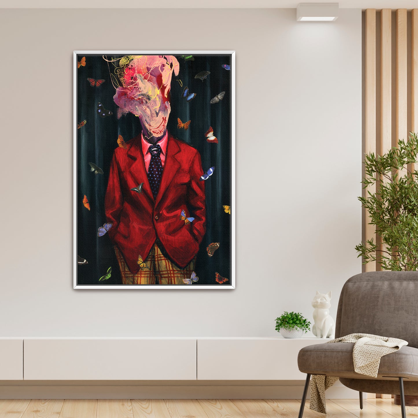 Pretty fly for a shy guy - 32X48"