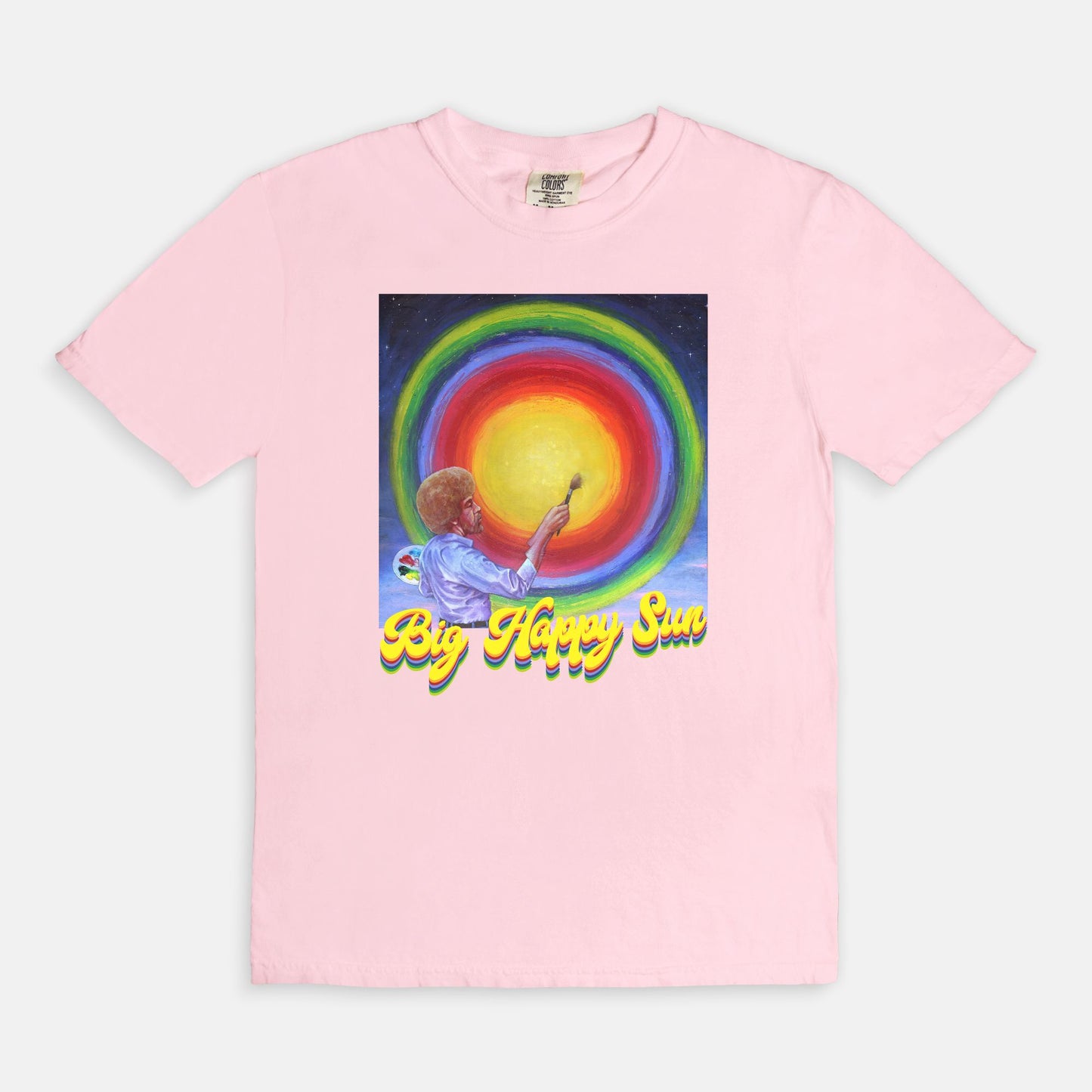 Big Happy Sun { Bob Ross } - T-shirt