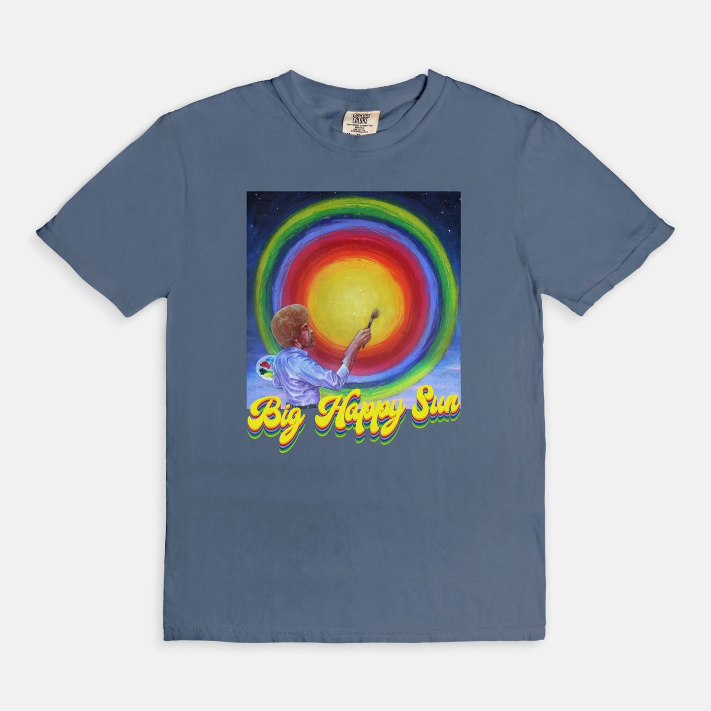 Big Happy Sun { Bob Ross } - T-shirt