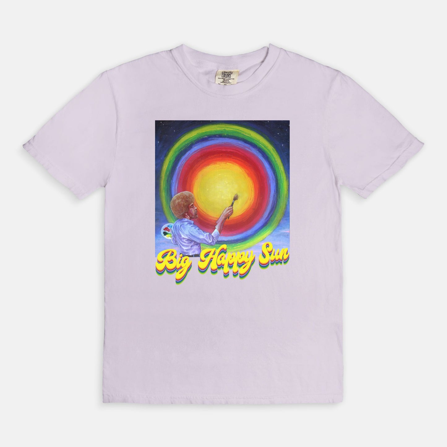 Big Happy Sun { Bob Ross } - T-shirt